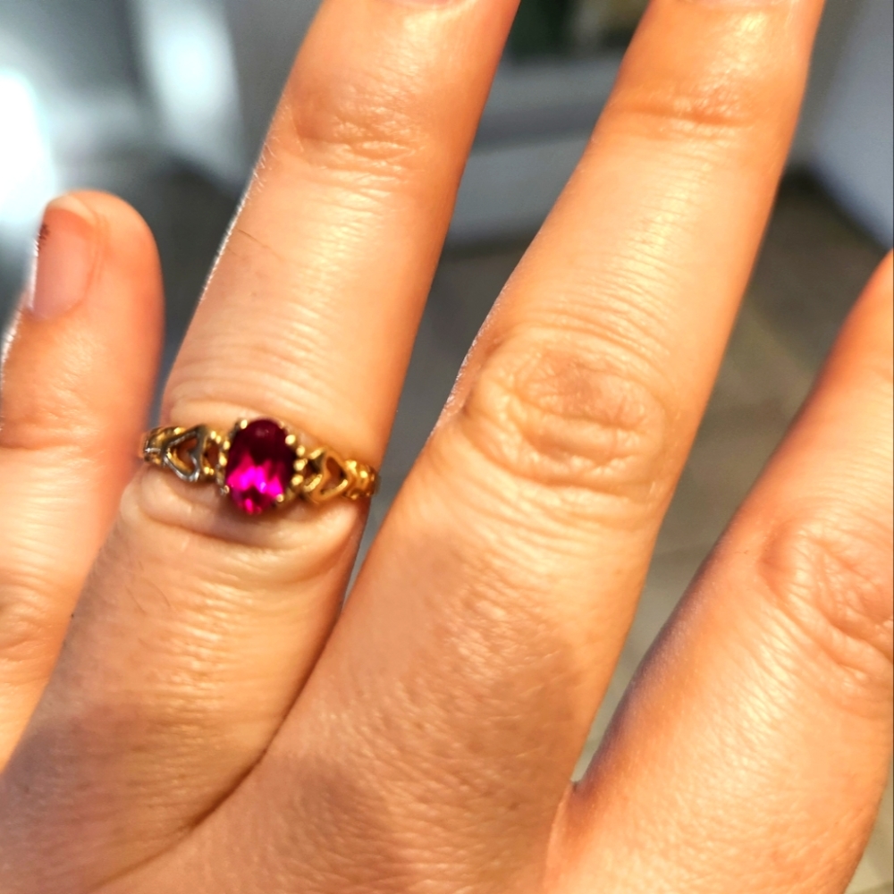 10k vintage ring